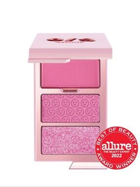 ONE/SIZE by Patrick Starr Cheek Clapper 3D Blush Trio In Attention Seeker (Pink)